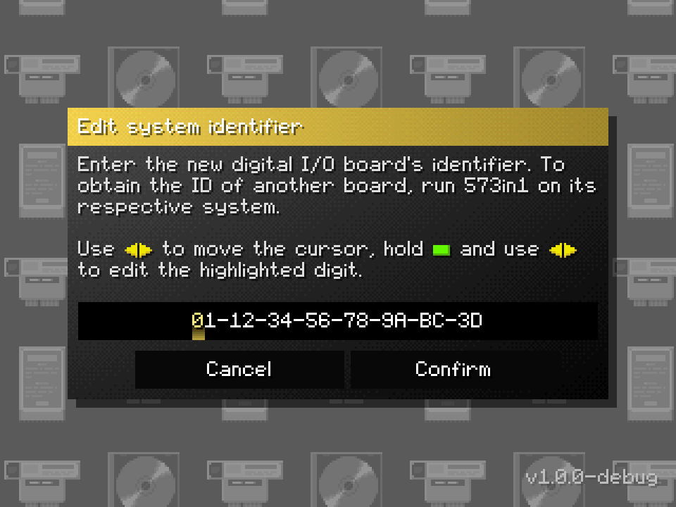 Cartridge system ID editor